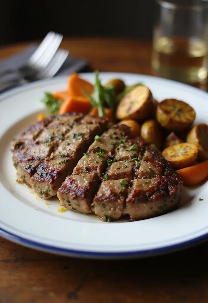 Tender Cubed Steak Recipes: Country-Fried Classics - 9. Herb-Crusted Cubed Steak