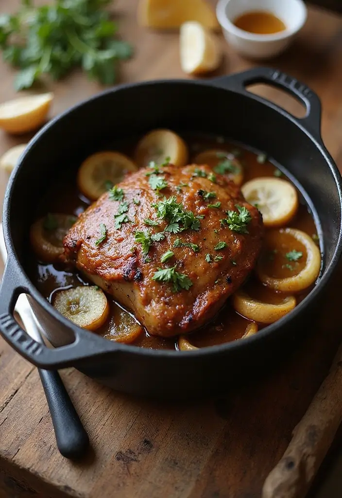 Tender Pork Shoulder Recipes: Slow-Roasted Delights for Gatherings - 1. Cider-Braised Pork Shoulder