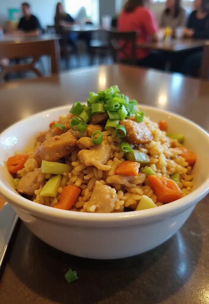 Tender Pork Shoulder Recipes: Slow-Roasted Delights for Gatherings - 10. Cider-Infused Pork Fried Rice