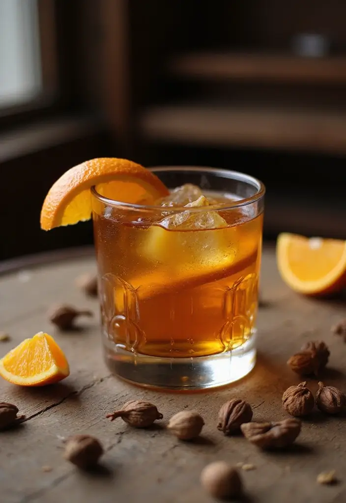 Timeless Old Fashioned Cocktail Recipes: Classic Whiskey Mixes - 10. Cardamom Old Fashioned