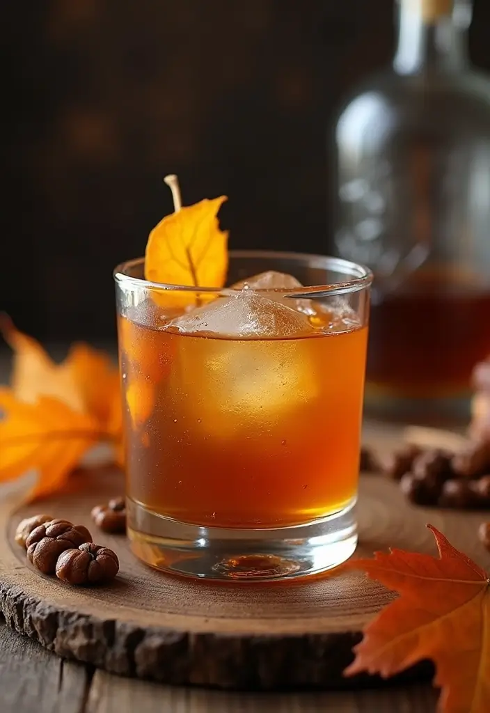 Timeless Old Fashioned Cocktail Recipes: Classic Whiskey Mixes - 3. Maple Bourbon Old Fashioned