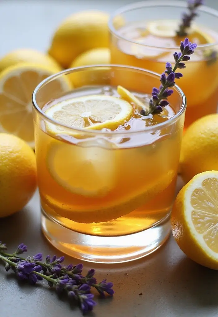Timeless Old Fashioned Cocktail Recipes: Classic Whiskey Mixes - 5. Citrus Lavender Old Fashioned
