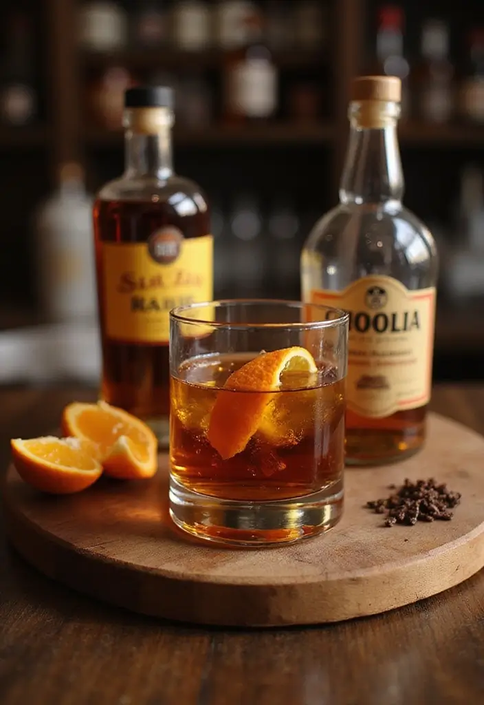 Timeless Old Fashioned Cocktail Recipes: Classic Whiskey Mixes - 7. Smoky Maple Old Fashioned