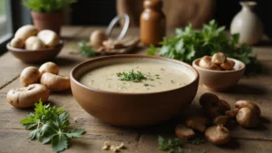 Velvety Cream of Mushroom Soup Recipes: Cozy and Earthy Flavors