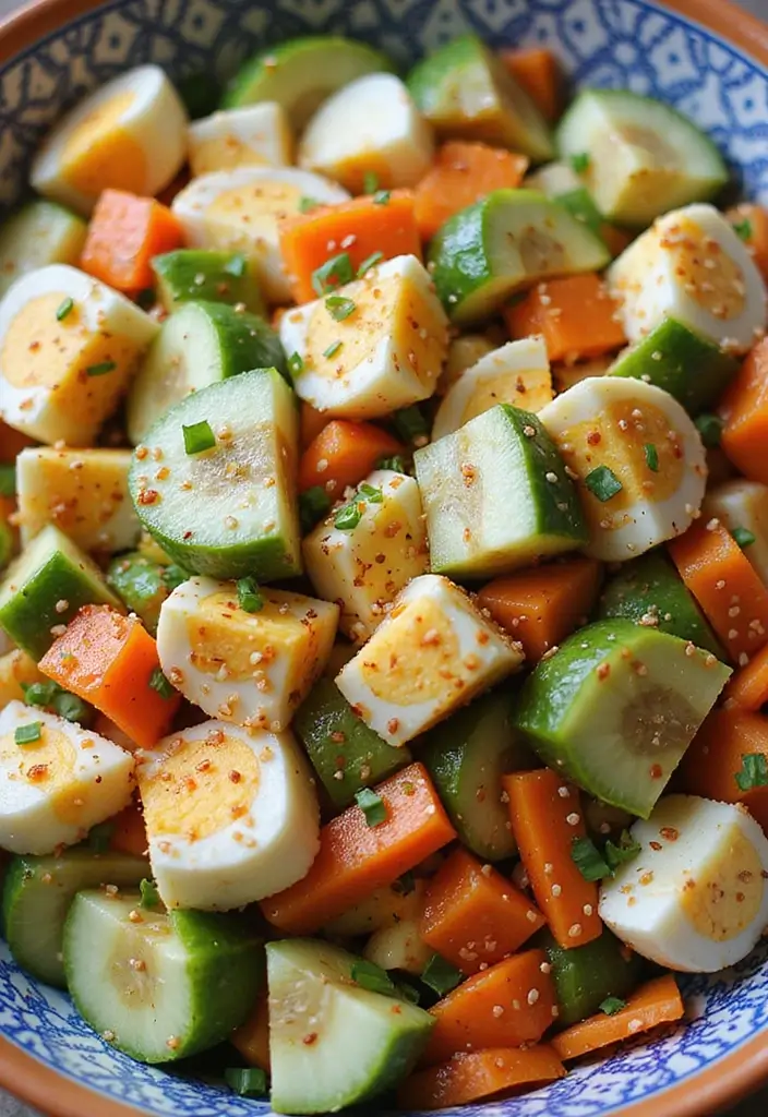 Versatile Boiled Eggs Recipes: From Salads to Snacks - 5. Asian-Inspired Boiled Egg Salad