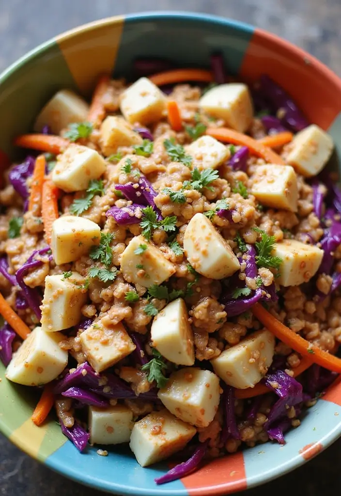 Versatile Boiled Eggs Recipes: From Salads to Snacks - 8. Thai Boiled Egg Salad with Peanut Dressing