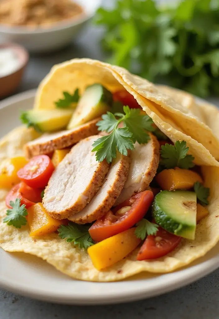 Versatile Corn Tortilla Recipes: Tacos, Enchiladas, and Beyond - 10. Corn Tortilla Wraps