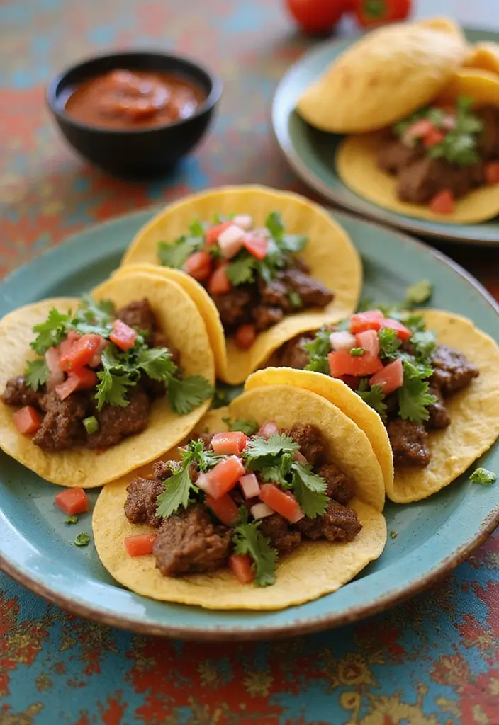 Versatile Minced Beef Recipes: Burgers to Bolognese - 3. Flavorful Beef Tacos