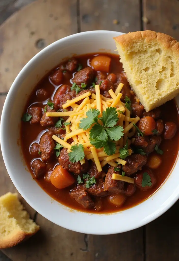 Versatile Minced Beef Recipes: Burgers to Bolognese - 7. Beef Chili for a Crowd