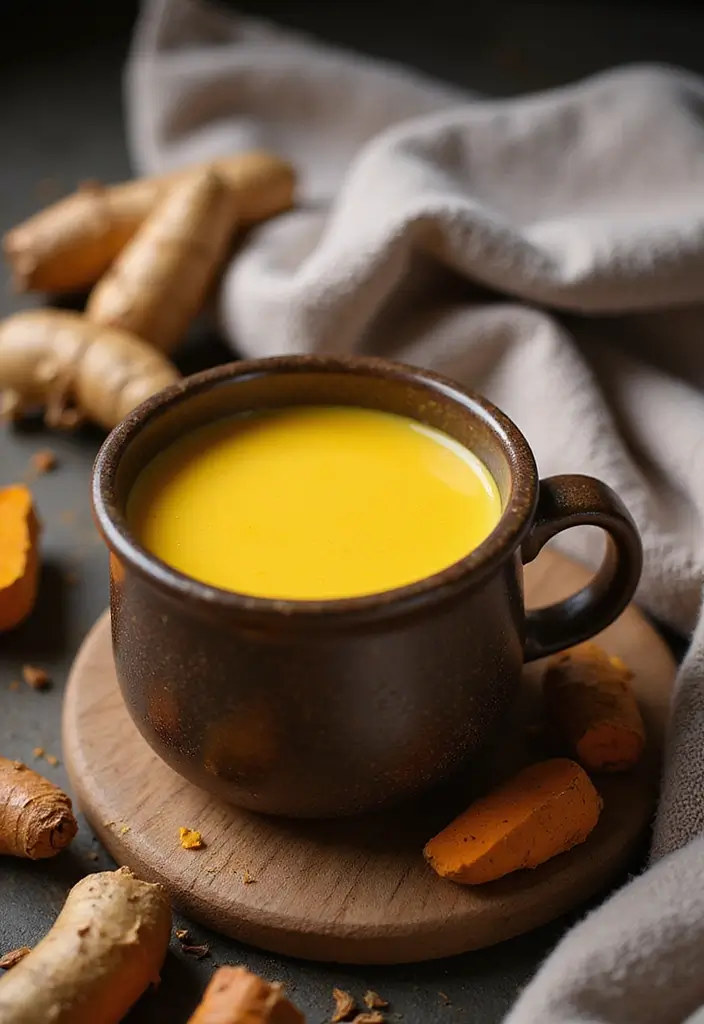 Wholesome Healthy Indian Recipes: Spices for Wellness - 1. Turmeric Golden Milk