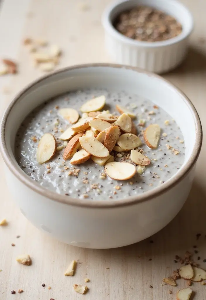 Wholesome Healthy Indian Recipes: Spices for Wellness - 5. Chia Pudding with Cardamom and Almonds