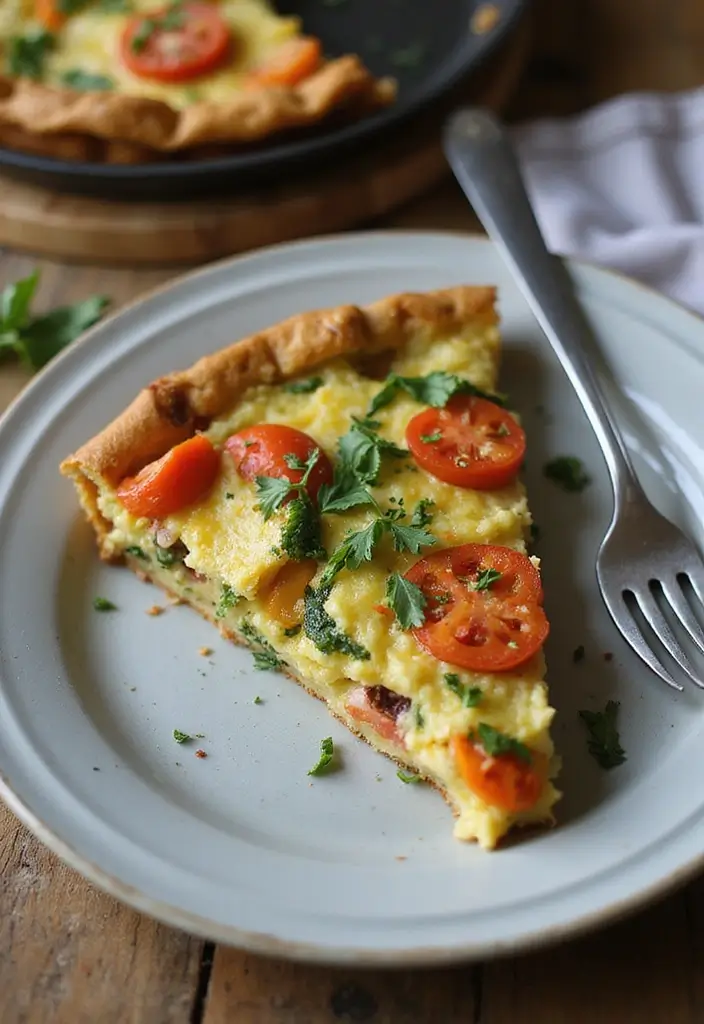 Wholesome Whole Food Recipes: Nourishing Meals from Natural Ingredients - 10. Veggie-Packed Frittata
