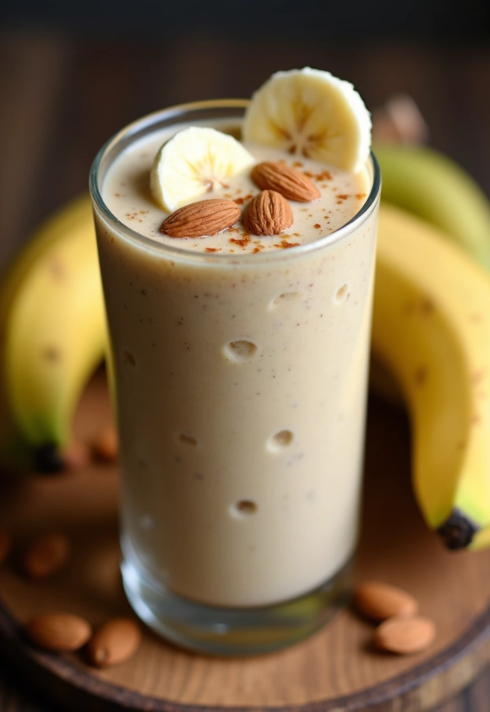 Wholesome Whole Food Recipes: Nourishing Meals from Natural Ingredients - 8. Almond Butter Banana Smoothie