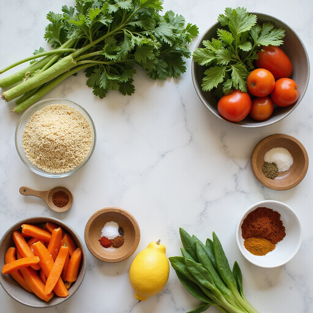 Digestive High Fiber Recipes: Whole Grain and Veggie Boosts - Step 1: Prepare Ingredients