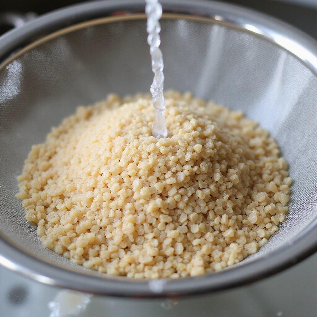 Digestive High Fiber Recipes: Whole Grain and Veggie Boosts - Step 2: Rinse the Quinoa