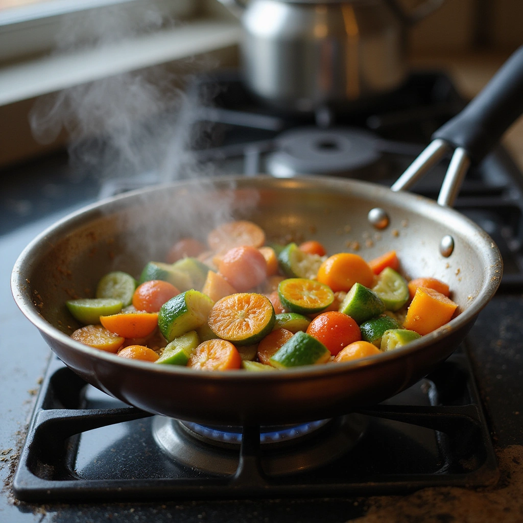 Digestive High Fiber Recipes: Whole Grain and Veggie Boosts - Step 4: Sauté the Vegetables