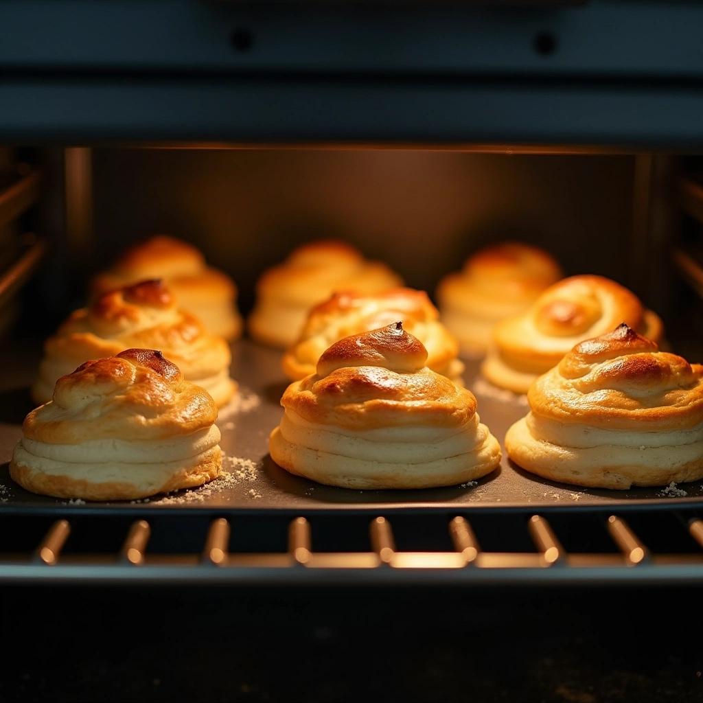 Flaky Puff Pastry Recipes: Appetizers and Desserts - Step 8: Bake the Pastries