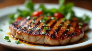 Grilled Pork Steak Recipes: Marinated and Charred