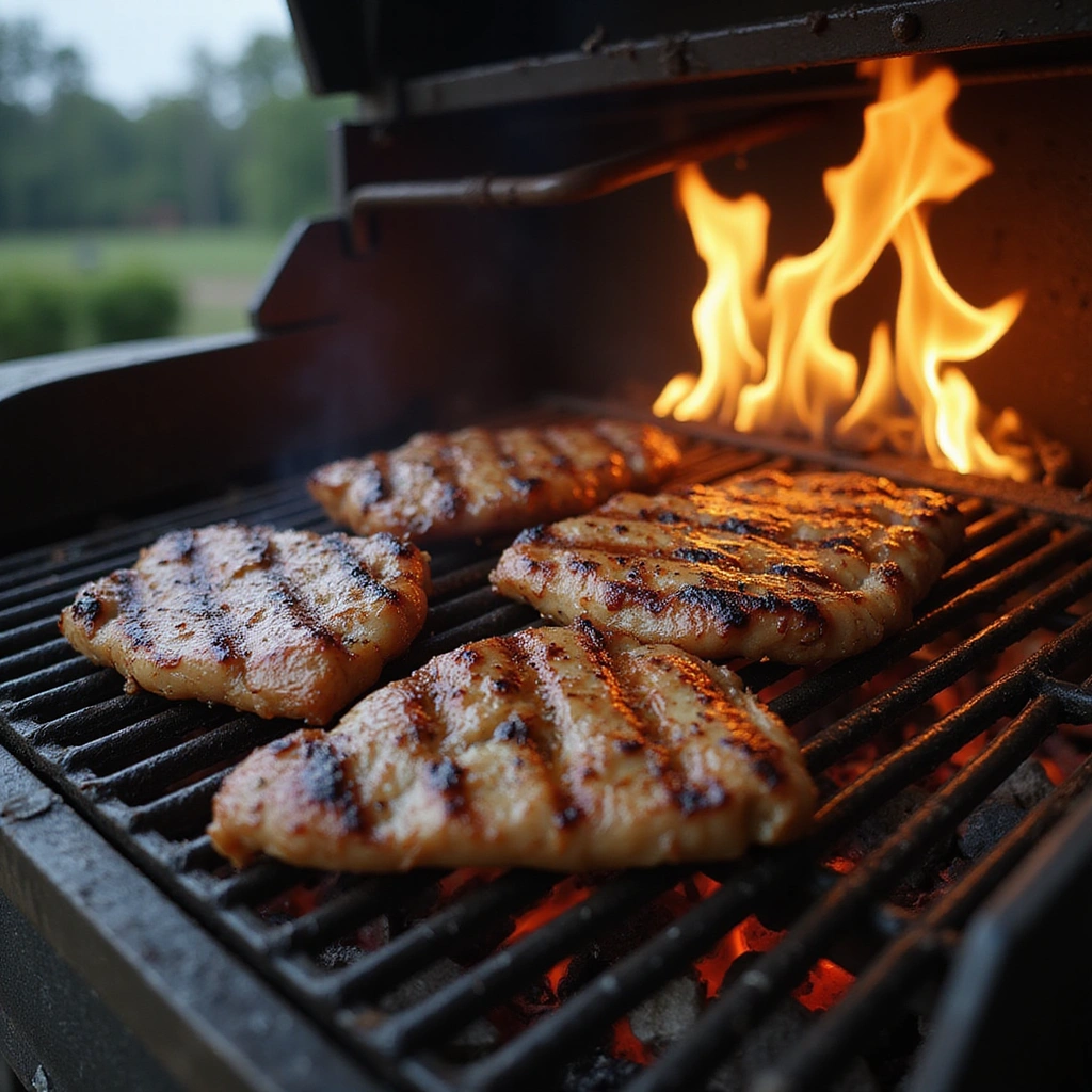 Grilled Pork Steak Recipes: Marinated and Charred - Step 3: Preheat the Grill