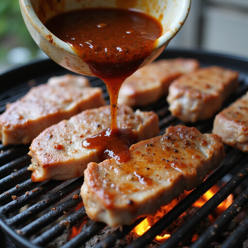 Grilled Pork Steak Recipes: Marinated and Charred - Step 4: Remove Pork from Marinade