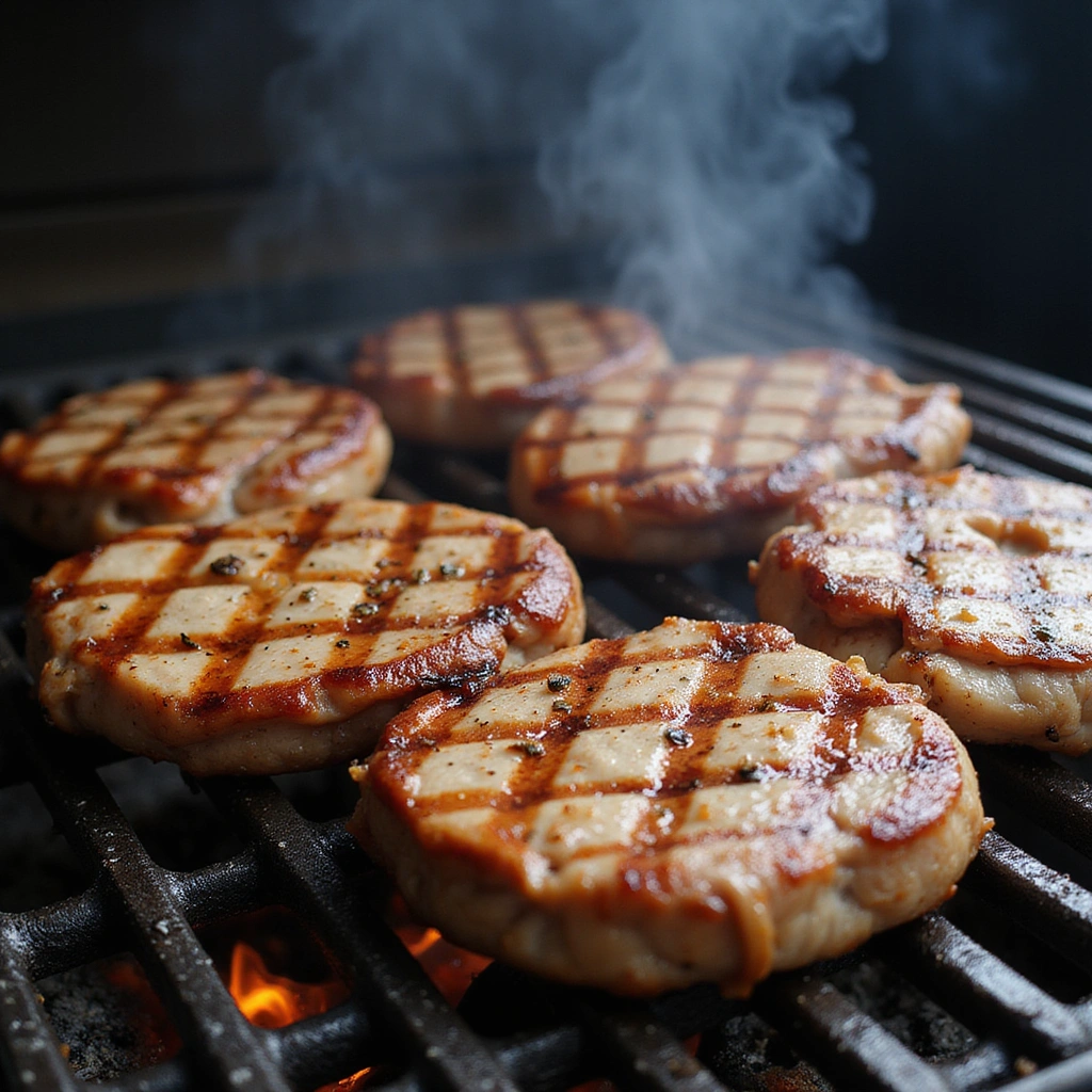 Grilled Pork Steak Recipes: Marinated and Charred - Step 5: Grill the Pork Steaks