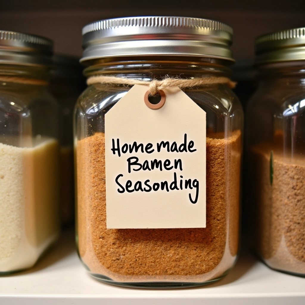 Homemade Ramen Seasoning Recipe: Custom Flavor Packs - Step 6: Store the Seasoning