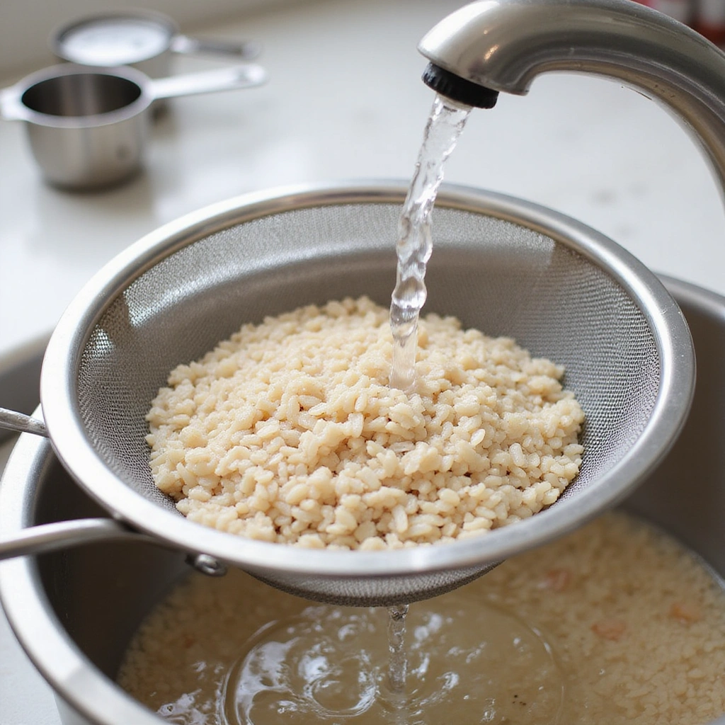 Nutty Brown Rice Recipes: Healthy Grain Sides - Step 1: Rinse the Rice