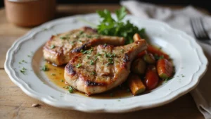 Pan-Seared Pork Chop Recipes: Bone-In Juiciness