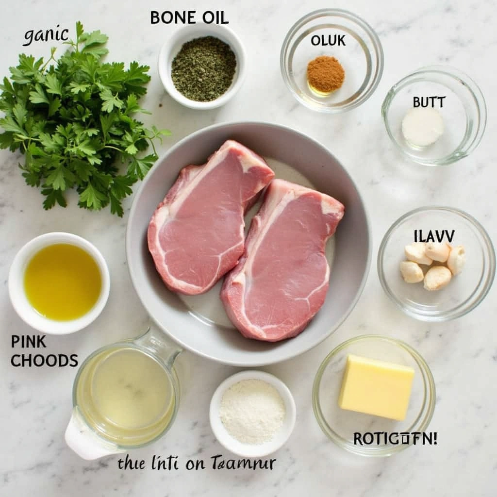 Pan-Seared Pork Chop Recipes: Bone-In Juiciness - Step 1: Prepare Ingredients