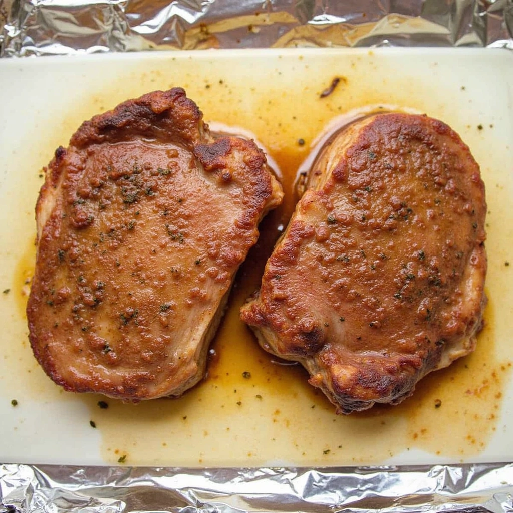Pan-Seared Pork Chop Recipes: Bone-In Juiciness - Step 7: Rest the Pork Chops