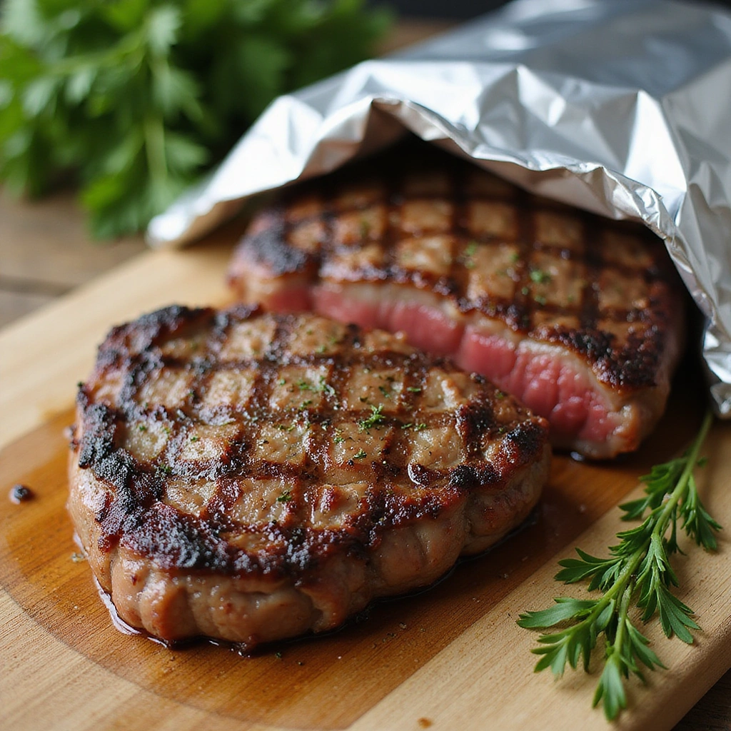 Robust Beef Recipes for Dinner: Steaks and Stews - Step 4: Remove and Rest the Steaks