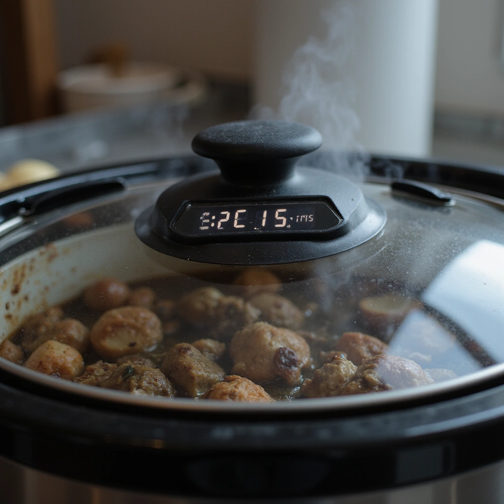 Set-and-Forget Ground Beef Crockpot Recipes: Easy Slow Cookers - Step 5: Set the Crockpot