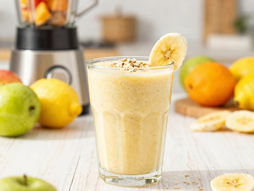 16 Apple Juice Smoothie Recipes to Try Today - 1. Classic Apple Juice Smoothie 1