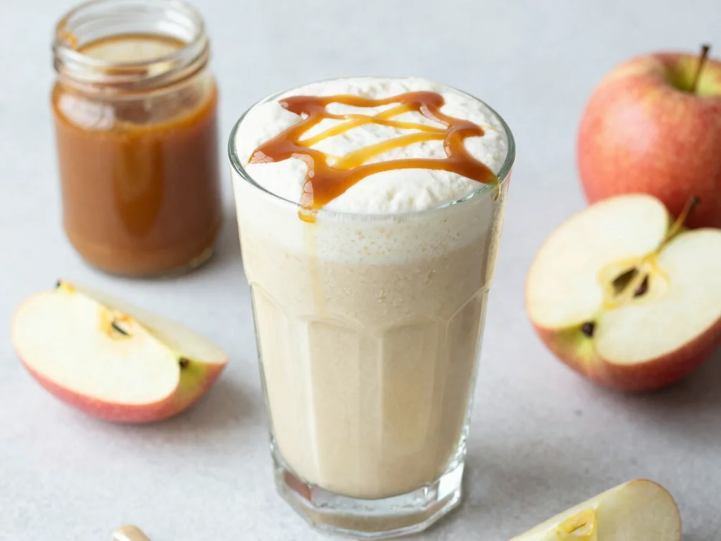 16 Apple Juice Smoothie Recipes to Try Today - 13. Caramel Apple Smoothie 1