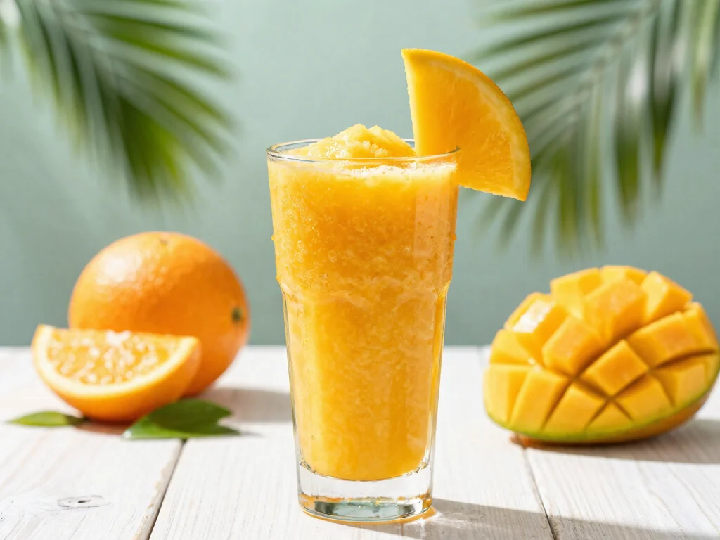 16 Apple Juice Smoothie Recipes to Try Today - 6. Apple Mango Melody Smoothie 1