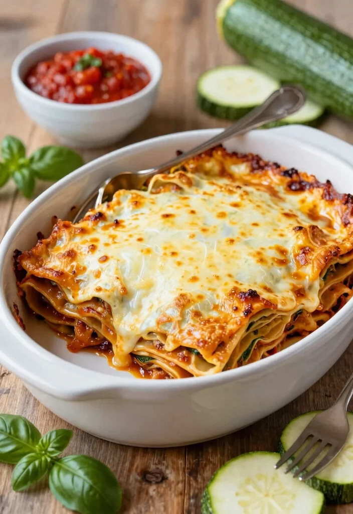 16 Best Vegetarian Zucchini Lasagna Recipes to Try Tonight - 1. Classic Vegetarian Zucchini Lasagna 1