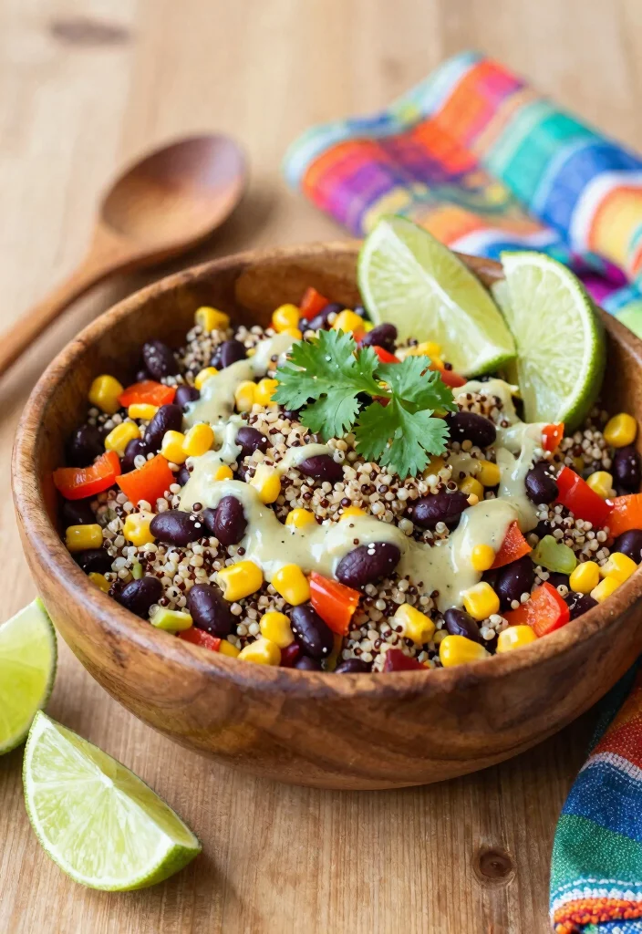 16 Delicious Vegetarian Gluten-Free Recipes Everyone Can Enjoy - 1. Quinoa & Black Bean Salad 1
