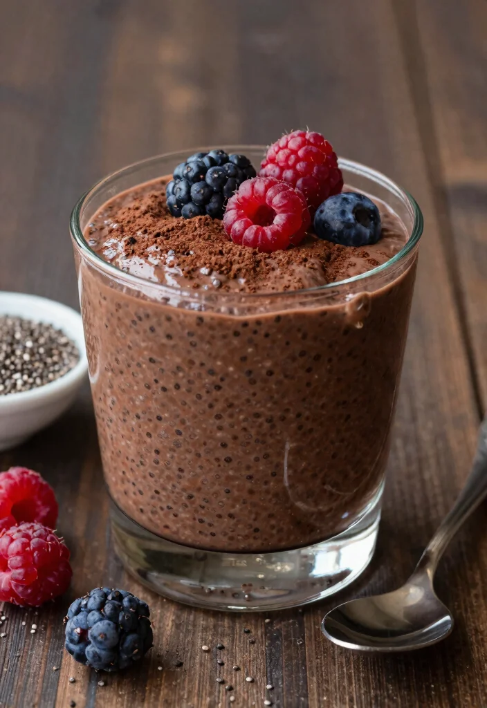 16 Delicious Vegetarian Gluten-Free Recipes Everyone Can Enjoy - 10. Chocolate Chia Seed Pudding 1