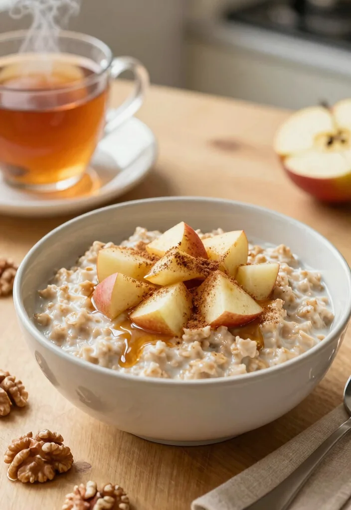 16 Delicious Vegetarian Gluten-Free Recipes Everyone Can Enjoy - 14. Apple Cinnamon Oatmeal 1