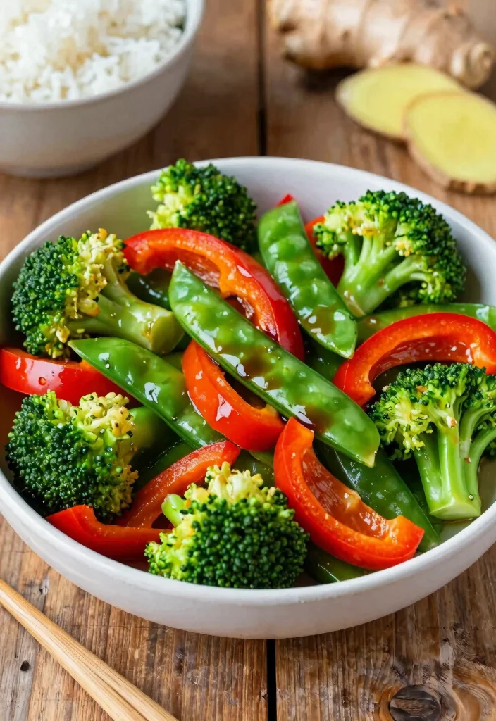 16 Easy Vegetarian 7-Day Diet Plans for Beginners - 3. Veggie Stir-Fry 1