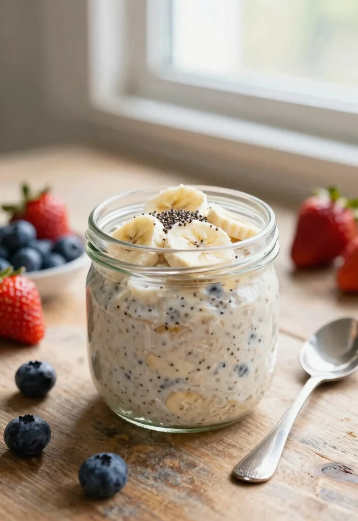 16 Easy Vegetarian 7-Day Diet Plans for Beginners - 6. Overnight Oats 1