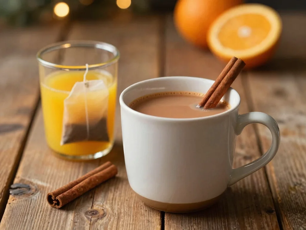 16 Hot Orange Juice Drink Recipes (Comforting & Unique) - 5. Chai Spiced Orange Elixir 1