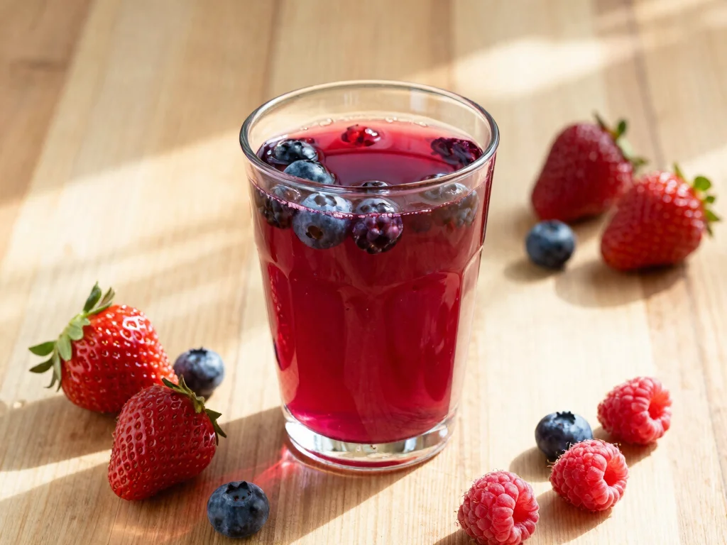 16 Juice Recipes for Kids (Fun & Nutritious) - 1. Berry Blast Juice 1