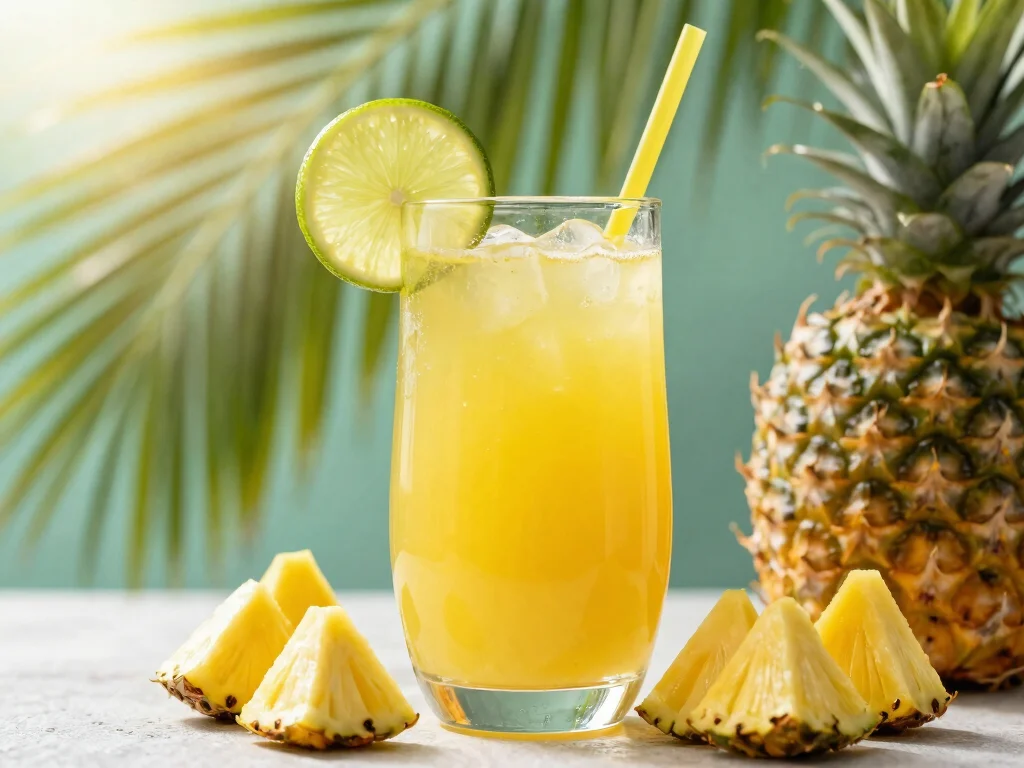 16 Juice Recipes for Kids (Fun & Nutritious) - 3. Tropical Paradise Juice 1