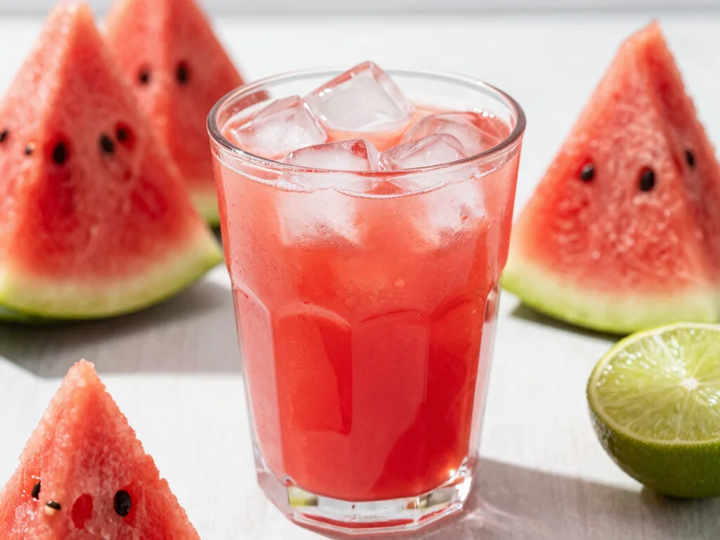 16 Juice Recipes for Kids (Fun & Nutritious) - 5. Watermelon Wonderland Juice 1