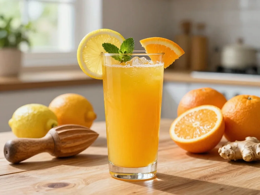16 Juice Recipes for Sinus Infection Relief - 1. Citrus Zinger Juice 1