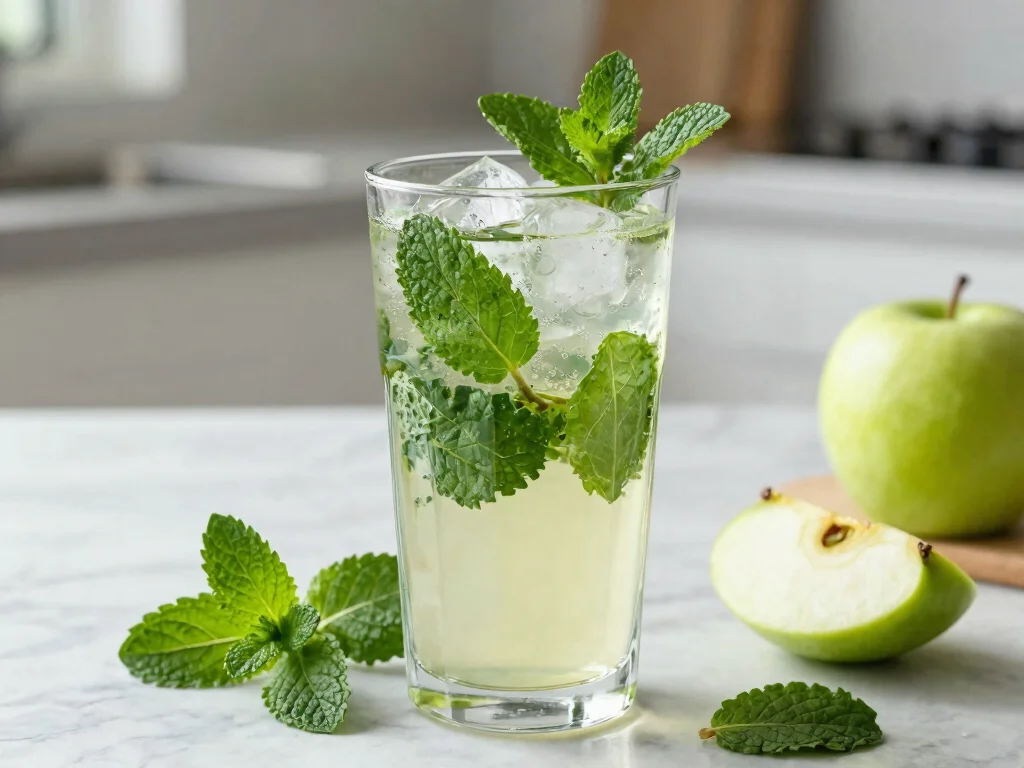 16 Kale Juice Recipes for Daily Greens - 8. Kale Mint Refresher 1