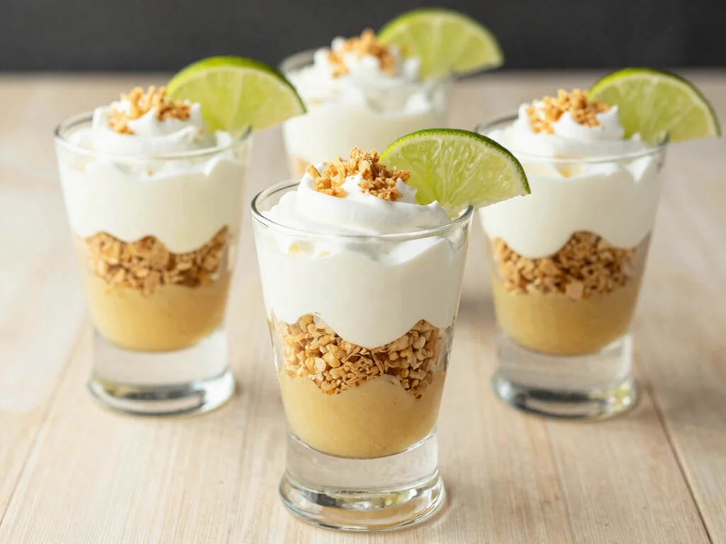 16 Key Lime Juice Recipes (Tangy & Tasty) - 13. Key Lime Parfaits 1