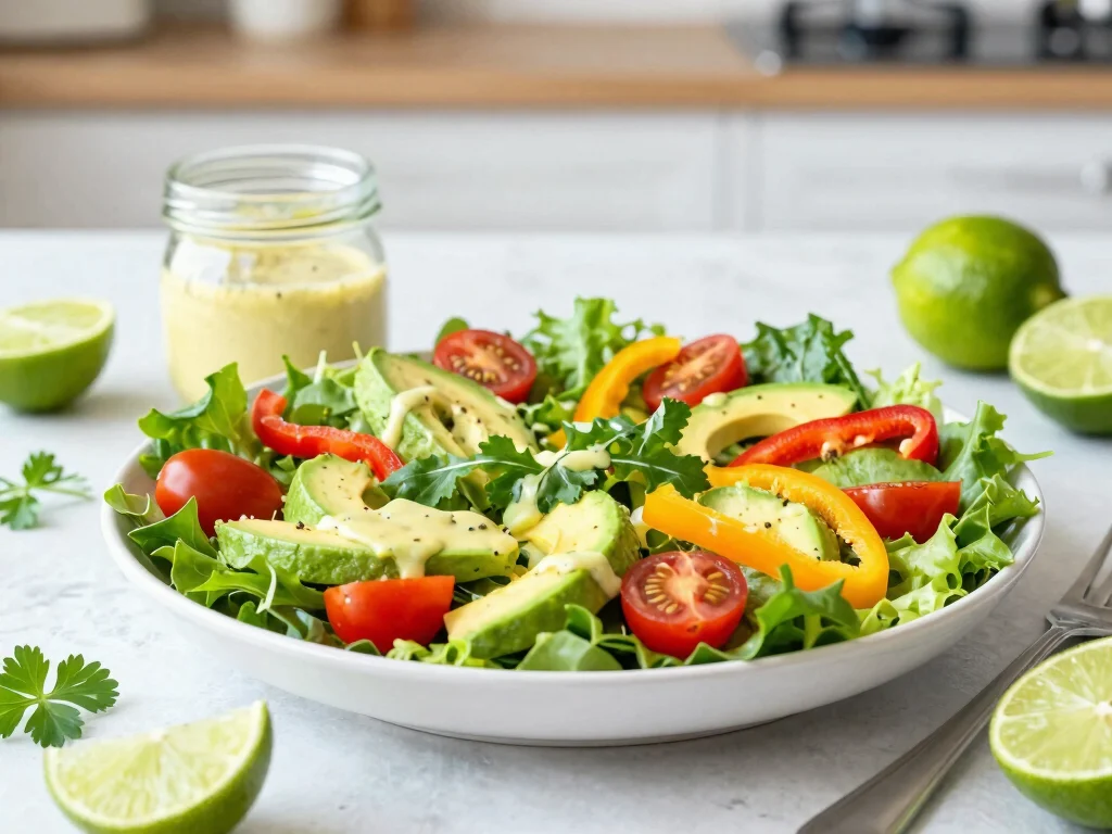 16 Key Lime Juice Recipes (Tangy & Tasty) - 3. Key Lime Dressing for Salads 1