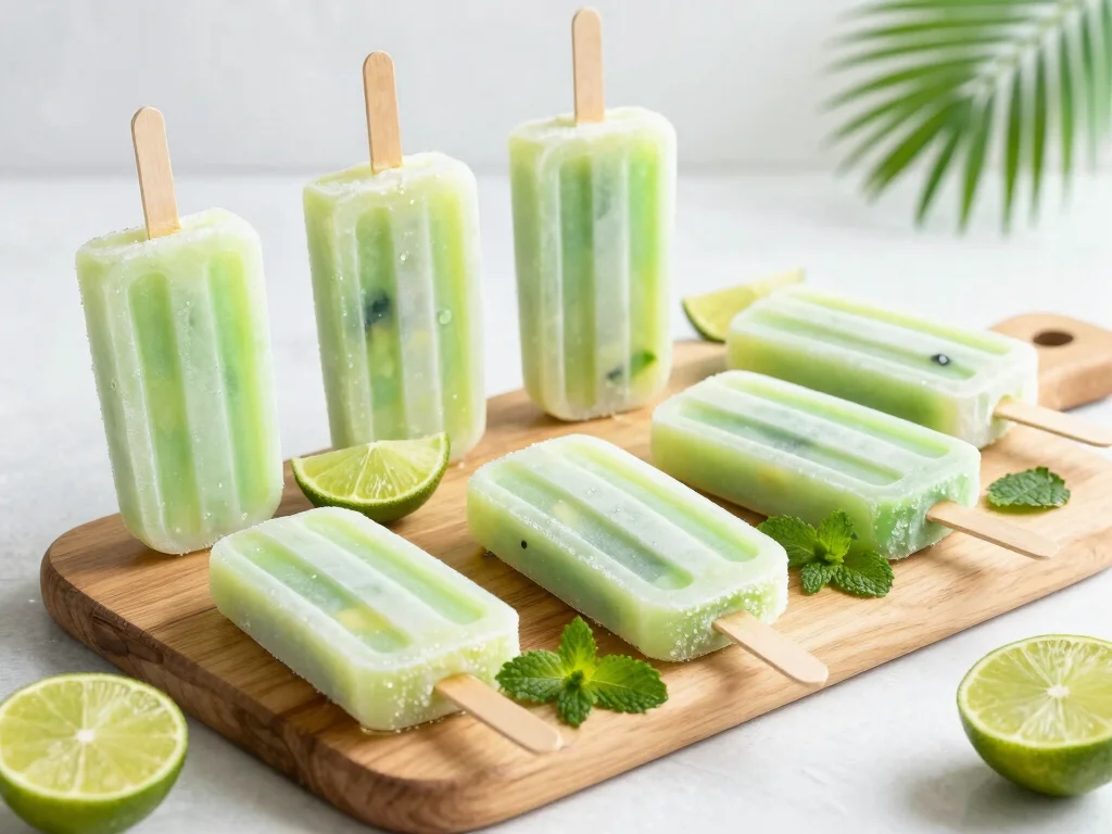 16 Key Lime Juice Recipes (Tangy & Tasty) - 6. Key Lime Popsicles 1